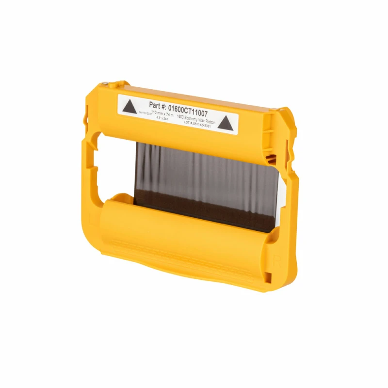 Image of Zebra 03300CT11007 Black Wax/Resin Ribbon 110mm x 74m - 6 Pack (Original)