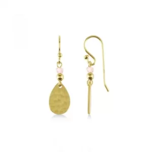 Image of Ladies Radley Gold Plated Sterling Silver In A Flutter Earrings