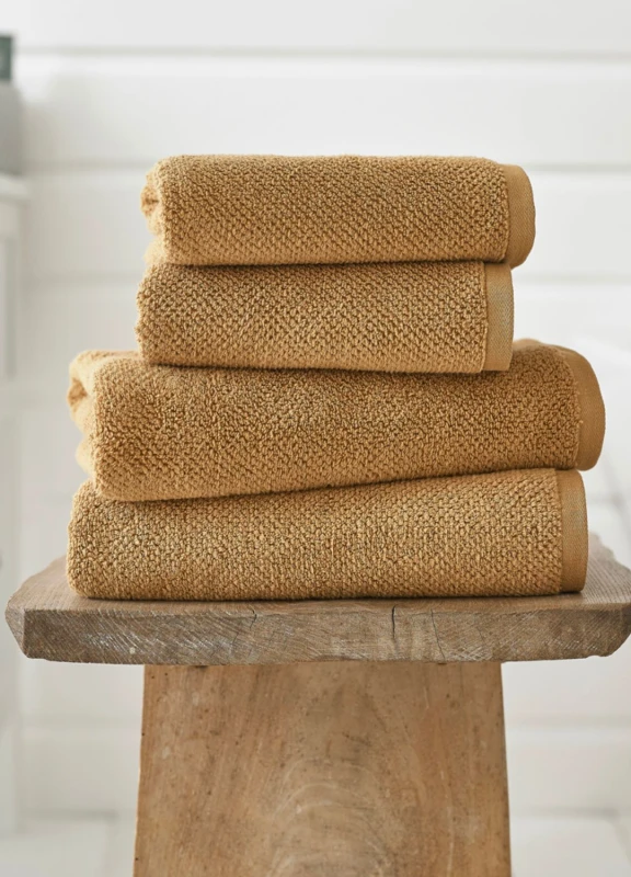 Image of Deyongs Romeo Hand Towel - Sand Sand WY1LM Unisex Bath Sheet,Bath Towel,Hand Towel