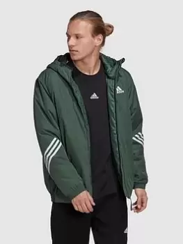 Image of Adidas Bts Hoodie Jkt, Green, Size XL, Men