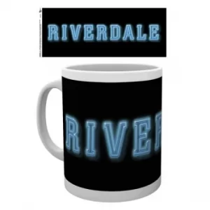 Image of Riverdale Logo On Black Mug