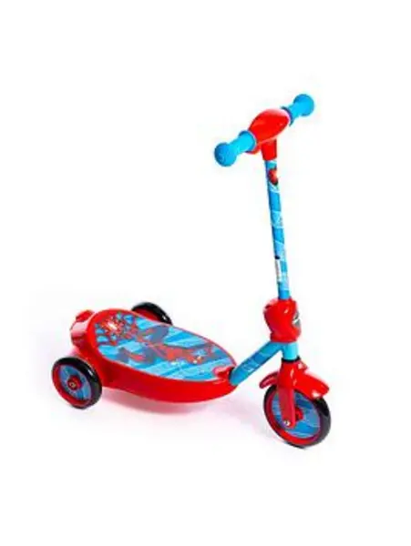 Image of Huffy Spiderman Bubble Scooter