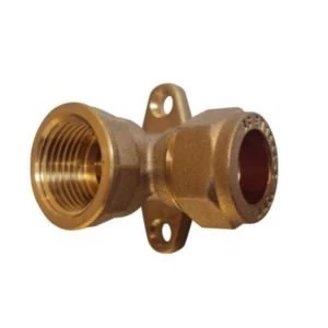 Image of Compression Wall Plate Elbow Pack of 1