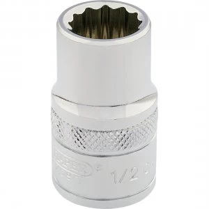 Image of Draper 3/8" Drive Polished Finish Hi Torq Bi Hexagon Socket Imperial 1/2" 1/2"