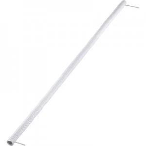 Image of Spiral cable 540 mm 7000 mm 1 x 0.12mm White