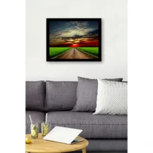 Image of SC1266 Multicolor Decorative Framed MDF Painting