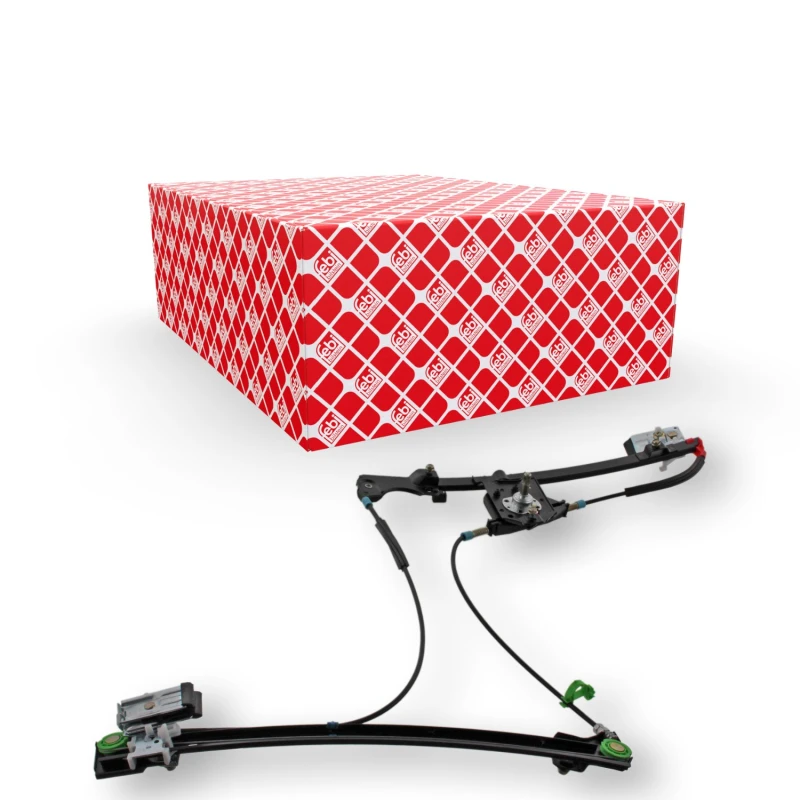 Image of FEBI BILSTEIN 14722 Window regulator Left Front, Operating Mode: Manual, without electric motor Window Winder (1561)