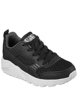 Image of Skechers Uno Lite Ronzo Trainers, Black/White, Size 13 Younger