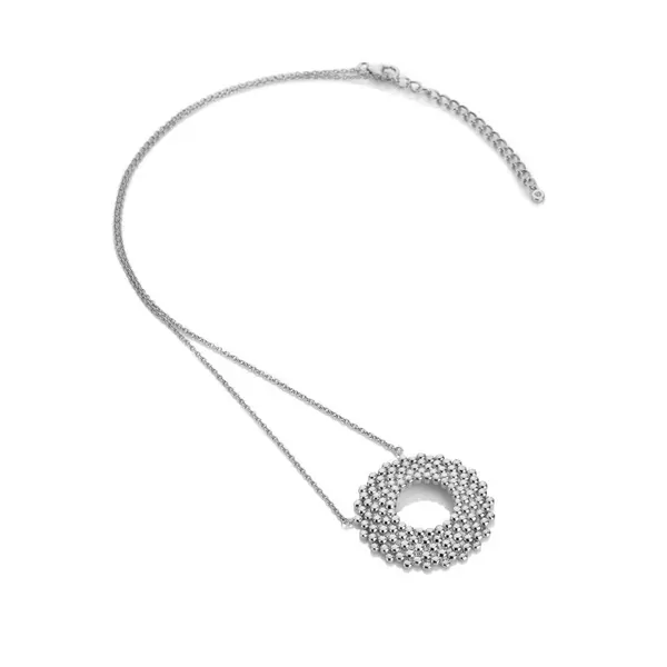 Image of Hot Diamonds Sterling Silver Blossom Necklace DN191