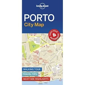 Image of Lonely Planet Porto City Map Sheet map, folded 2018