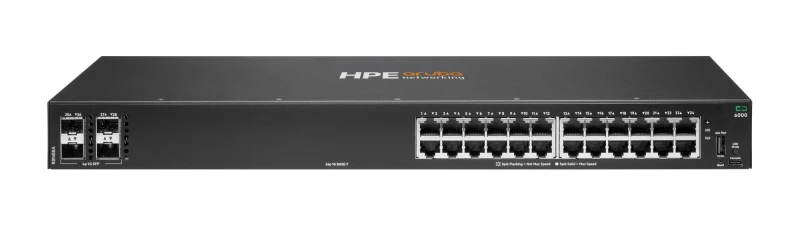 Image of HPE Aruba Networking C-Port 6000 24G 24-Port Gigabit with SFP L2 Managed Rack Mountable Switch R8N88A