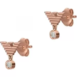 Image of Emporio Armani Ladies Emporio Armani Earrings - Pink