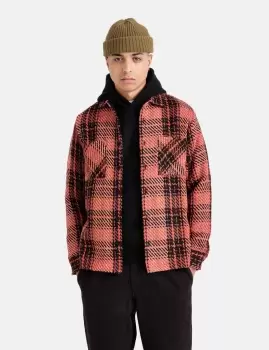 Image of Wax London Whiting Overshirt (Foxham) - Red