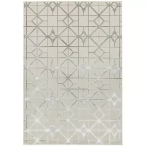 Image of Asiatic Carpets Aurora Machine Woven Rug Lattice - 80 x 150cm