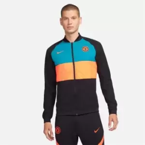 Image of Nike Chelsea FC Anthem Jacket Mens - Black