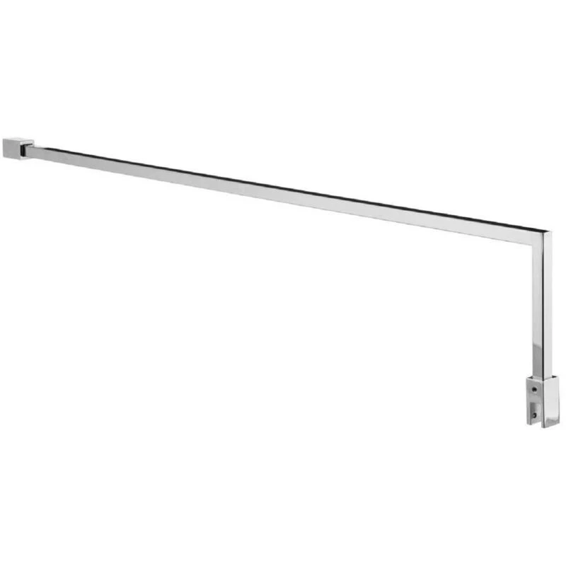 Image of nuie Wetroom Screen Support Arm - Polished Chrome, Silver FIX023