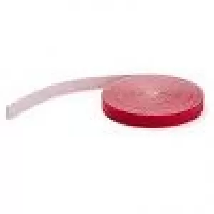 Image of StarTech 25ft Red Hook and Loop Cable Roll