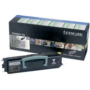 Image of Lexmark X340A11G Black Laser Toner Ink Cartridge