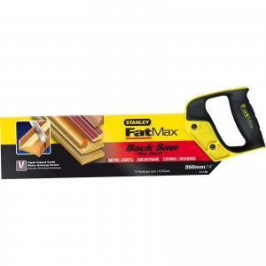 Image of Stanley FatMax Tenon Saw 14" / 350mm 11tpi