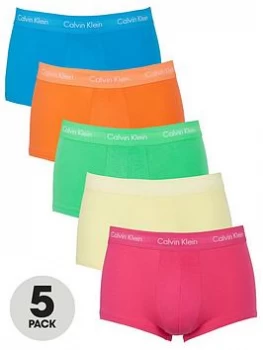 Image of Calvin Klein Price 5 Pack Low Rise Trunks - Multi Size M Men