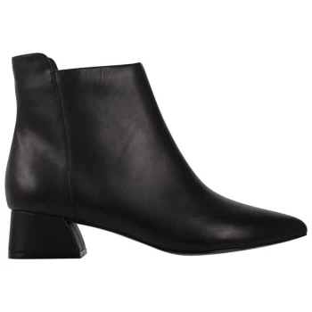 Image of Linea Block Heel Boots - Black