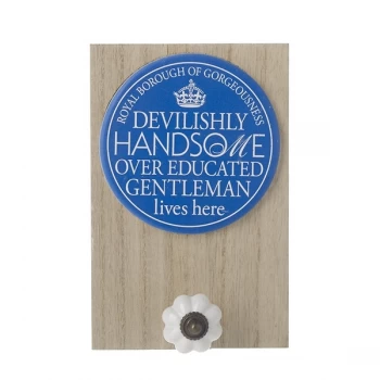 Image of Hook Handsome Gentleman Lives Here By Heaven Sends