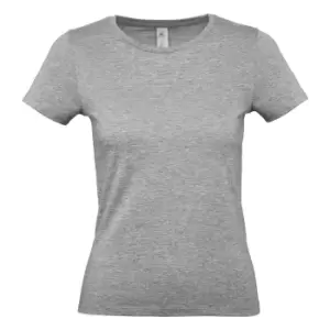 Image of B&C Womens/Ladies #E150 Tee (S) (Sport Grey)