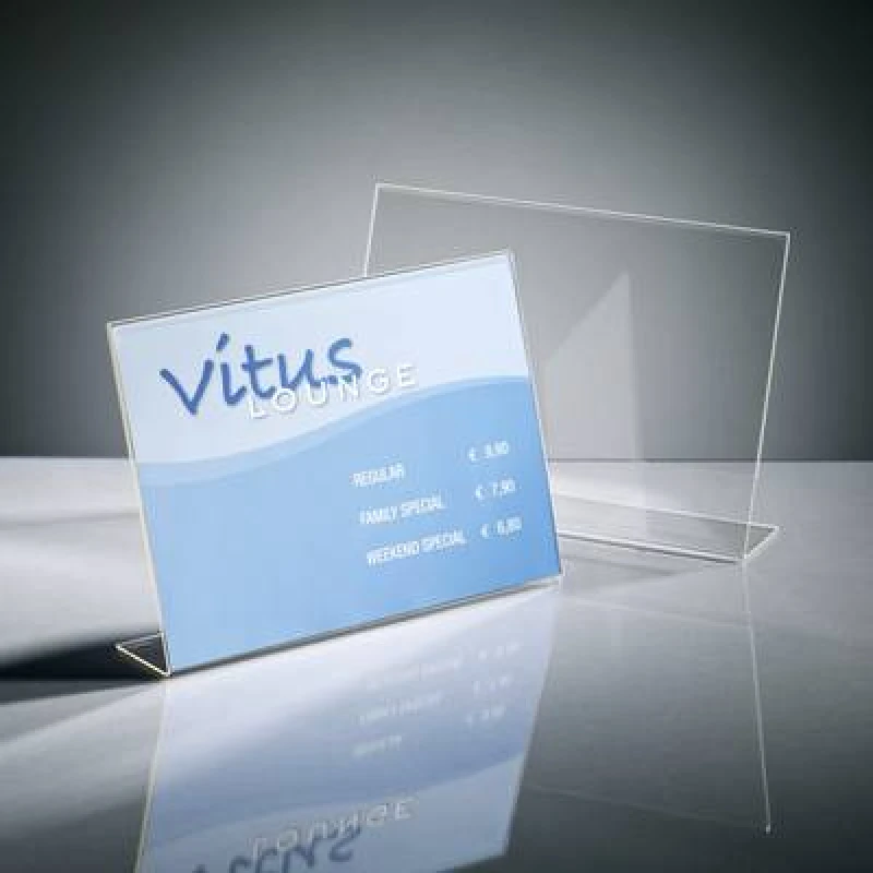 Image of Sigel Sigel TA211 TA211 Desk display board L-shape Paper size: A4 landscape Glassy TA211