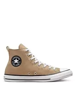 Image of Converse Chuck Taylor All Star Workwear Canvas Hi, Beige/White, Size 9, Men