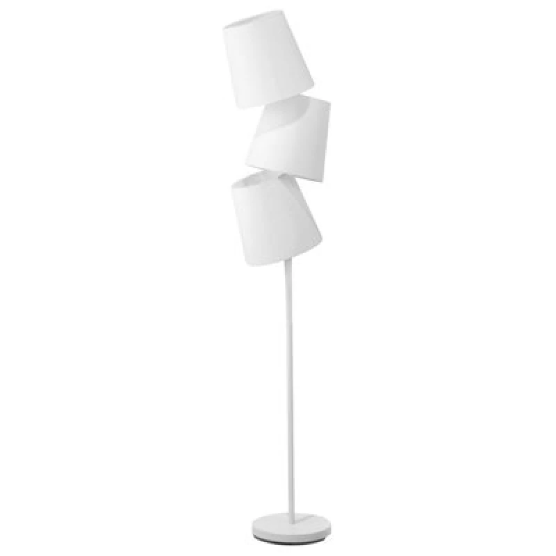 Image of Beliani Floor Lamp Rio Grande Metal Off-White