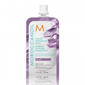 Image of Moroccanoil Color Depositing Mask 30ml - Lilac