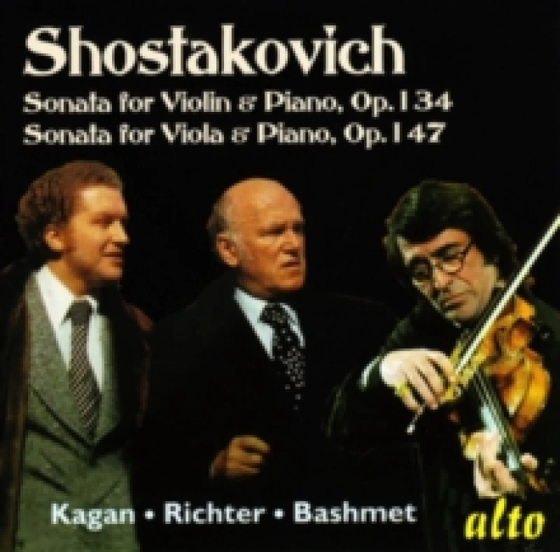 Image of Shostakovich: Sonata for Violin & Piano, Op. 134/... CD / Album