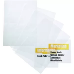 Image of Durable Door sign 483119 (W x H) 148mm x 105mm Transparent 483119