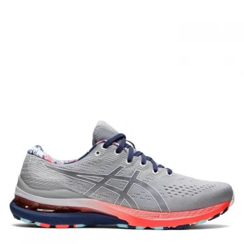 Image of Asics Gel Kayano 28 Mens Running Shoes - Grey/Blue