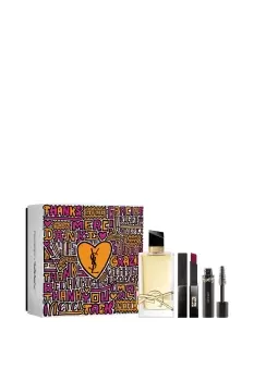 Image of Libre Eau de Parfum 90ml Eye and Lip Gift Set