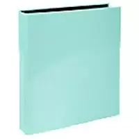 Image of Exacompta Ring Binder 2 Rings 25mm Plastic Coated A4 Green