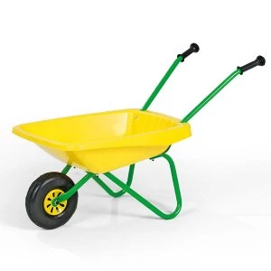 Image of Robbie Toys Kid's Wheelbarrow - Yellow/Green