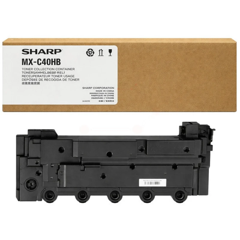 Image of Sharp MXC-40HB Toner waste box. 25K pages for Sharp MX-C 357 F