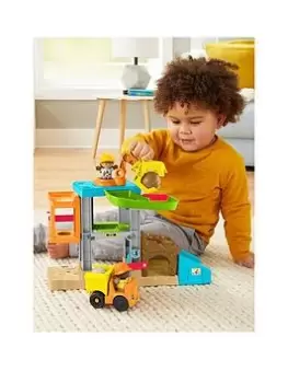 Image of Fisher-Price Little People Load Up &lsquo;n Learn Construction Site Playset, One Colour