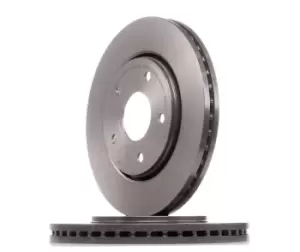 Image of BREMBO Brake disc 09.N125.11 Brake rotor,Brake discs VW,FIAT,CHRYSLER,Routan Kastenwagen,Freemont (345_),GRAND VOYAGER V (RT),Nitro SUV,Journey MPV