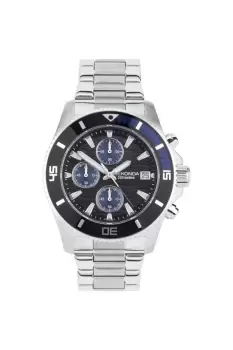 Image of Pacific Wave Stainless Steel Classic Analogue Quartz Watch - 30116