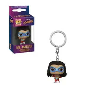 Image of Marvel Ms Marvel Funko Pop! Keychain
