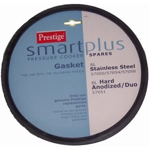 Image of Prestige Smartplus Stainless Steel Pressure Cooker Spares, Gasket - Black