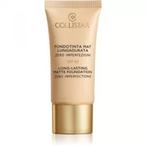 Image of Collistar Long-Lasting Matte Foundation Long-Lasting Mattifying Foundation SPF 10 Shade 1 Ivory 30ml