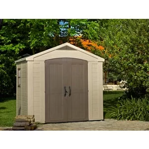 Image of Factor 8x6 Apex Plastic Shed