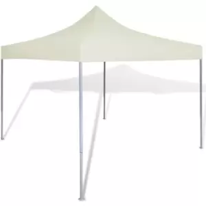 Image of Cream Foldable Tent 3 x 3m vidaXL - Cream