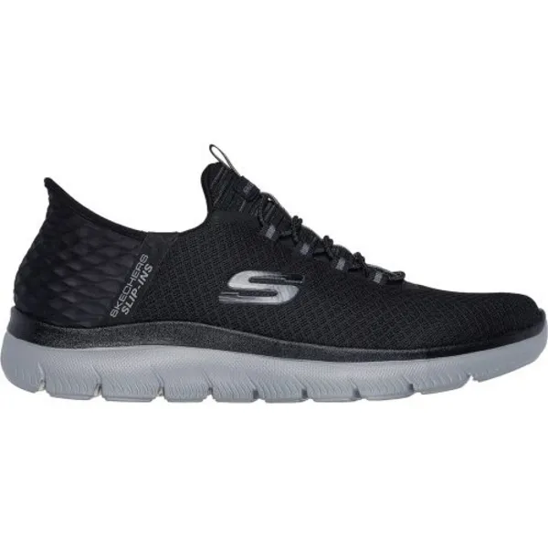 Image of Skechers Mens Slip Ins Hands Free Summits High Range Trainers - UK 11 Black male PS3779BLK11