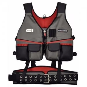 Image of C.K Magma Builders Rig Heavy Duty Tool Holder Vest and Padded Belt