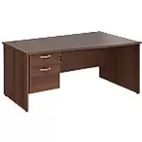 Image of Dams International Wave Desk MP16WRP2W 1,600 x 725 x 800 - 990 mm