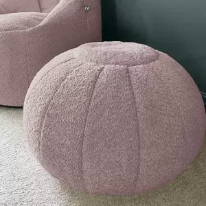 Image of rucomfy Fabric Snug Pouffe - Blush Pink
